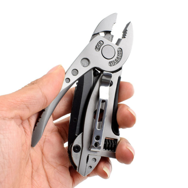 Outdoor camping multi-purpose pliers multi-purpose tool pliers Multi-function wrench tool combination No logo