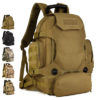 40 liters of outdoor three combination knapsack multifunction tactics double shoulder bag army camouflage mountaineering bag riding waist bag