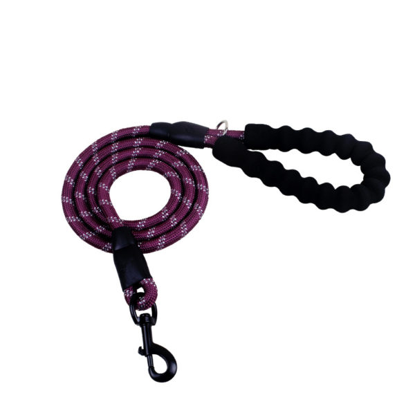 Pet Reflective Traction Rope Cotton Handle