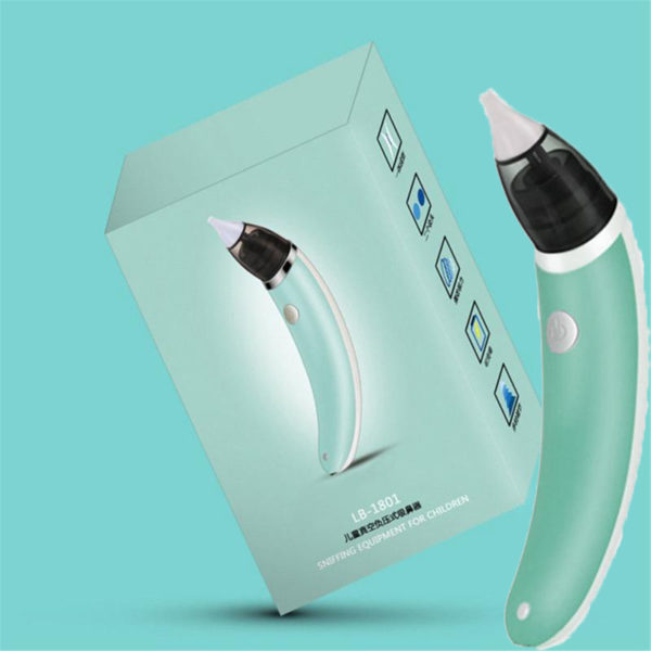 Electric Baby Nasal Aspirator Electric Nose Cleaner Sniffling Equipment Safe Hygienic Nose Snot Cleaner For Newborns Boy Girls