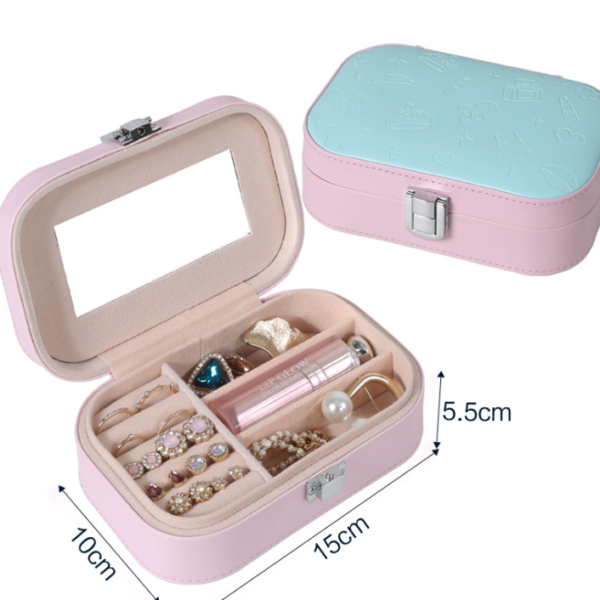 Jewelry Box Travel Cosmetic Storage Box